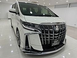 Toyota Alphard 2.5 CVT Sunroof Pilot Seat 2015 DVD Android LED